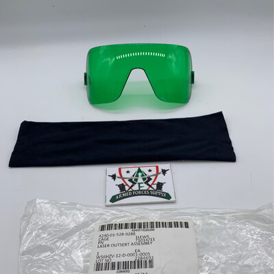 New Avon Laser Outsert Assembly Fits The M50, FM53 And C50 Gas Mask. Protection Pouch Included Gas Mask Not Included In Picture Lens Only NSN#4240-01-528-9288 P/N 71014/11 New Avon Laser Outsert Assembly Fits The M50, FM53 And C50 Gas Mask. Protection Pouch Included Gas Mask Not Included In Picture Lens Only NSN#4240-01-528-9288 P/N 71014/11
