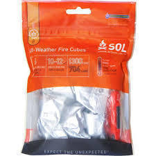 SOL ALL-WEATHER FIRE CUBES