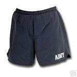 ARMY PT BLACK PT PHYSICAL FITNESS SHORTS