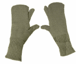 WOOL COLD WEATHER TRIGGER FINGER GLOVE LINERS MITTENS