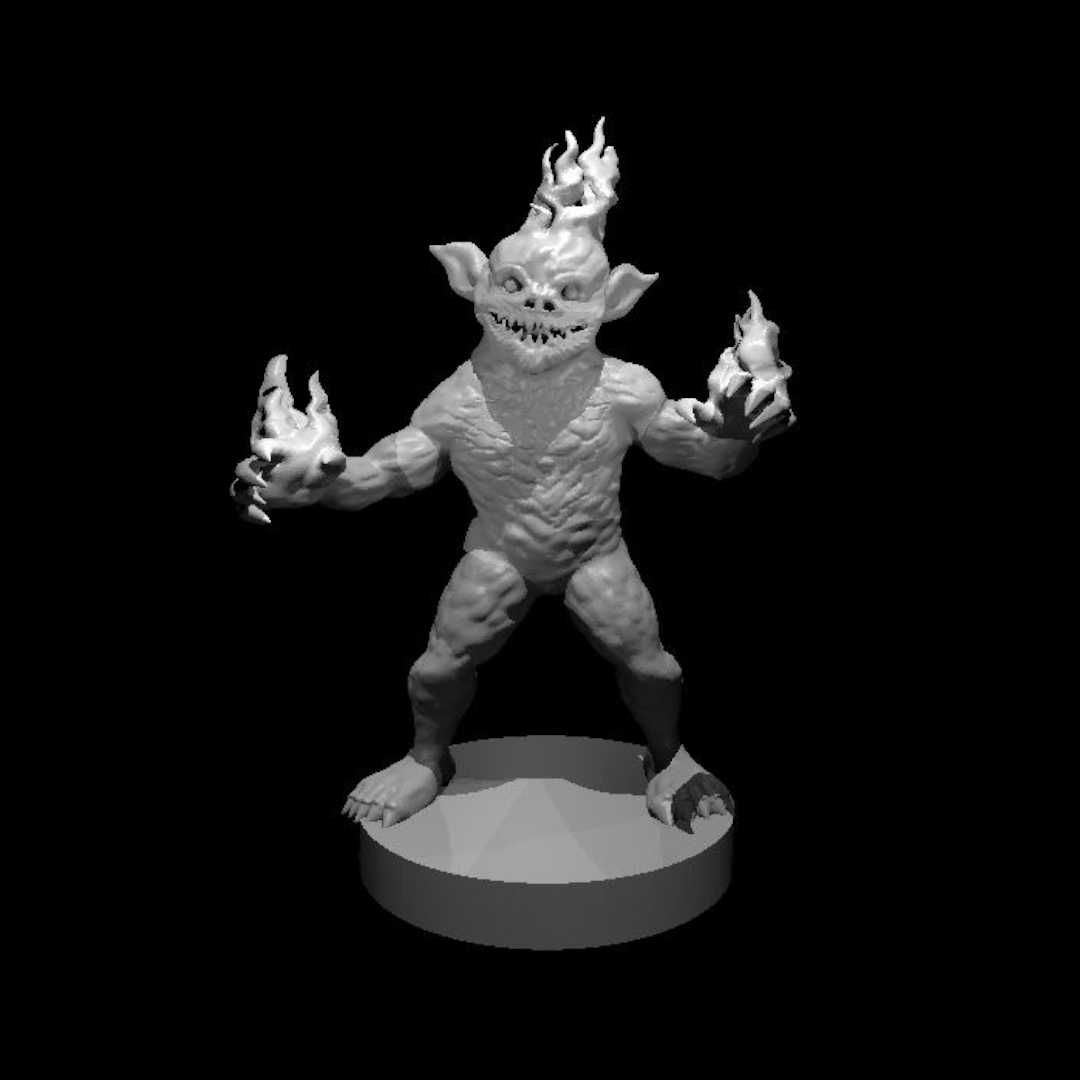 Moon Star Board Games "Magmin" miniatures for Dungeons and Dragons, Pathfinder, GURPS and more!