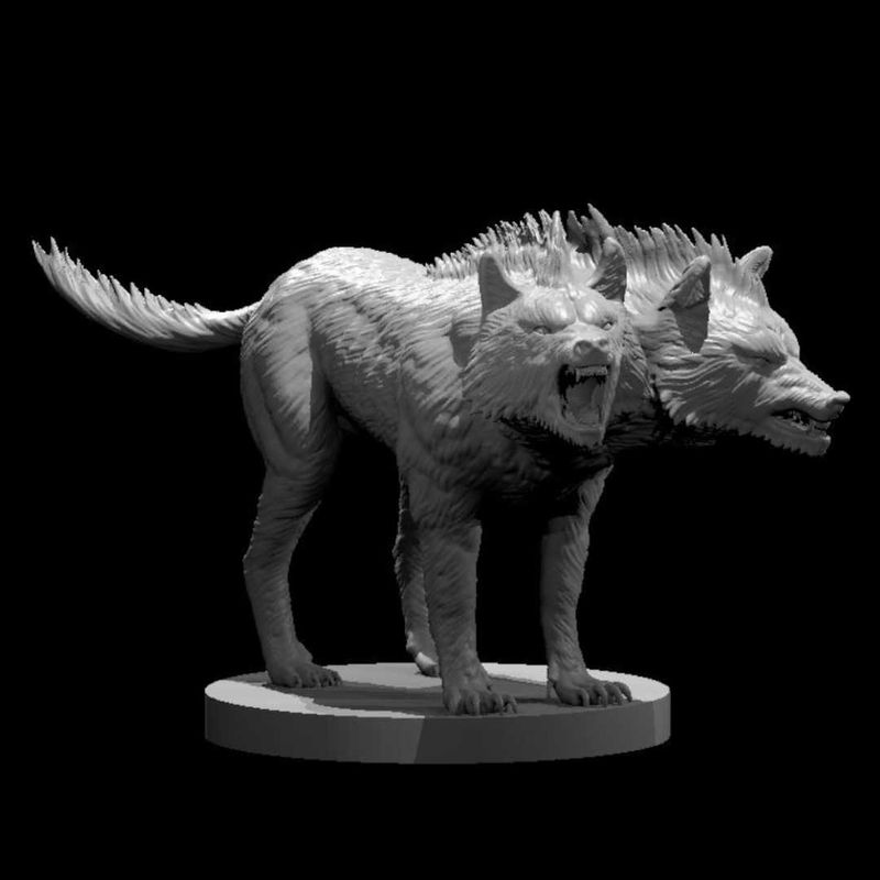 Moon Star Board Games "Death Dog" miniatures for Dungeons and Dragons, Pathfinder, GURPS and more!