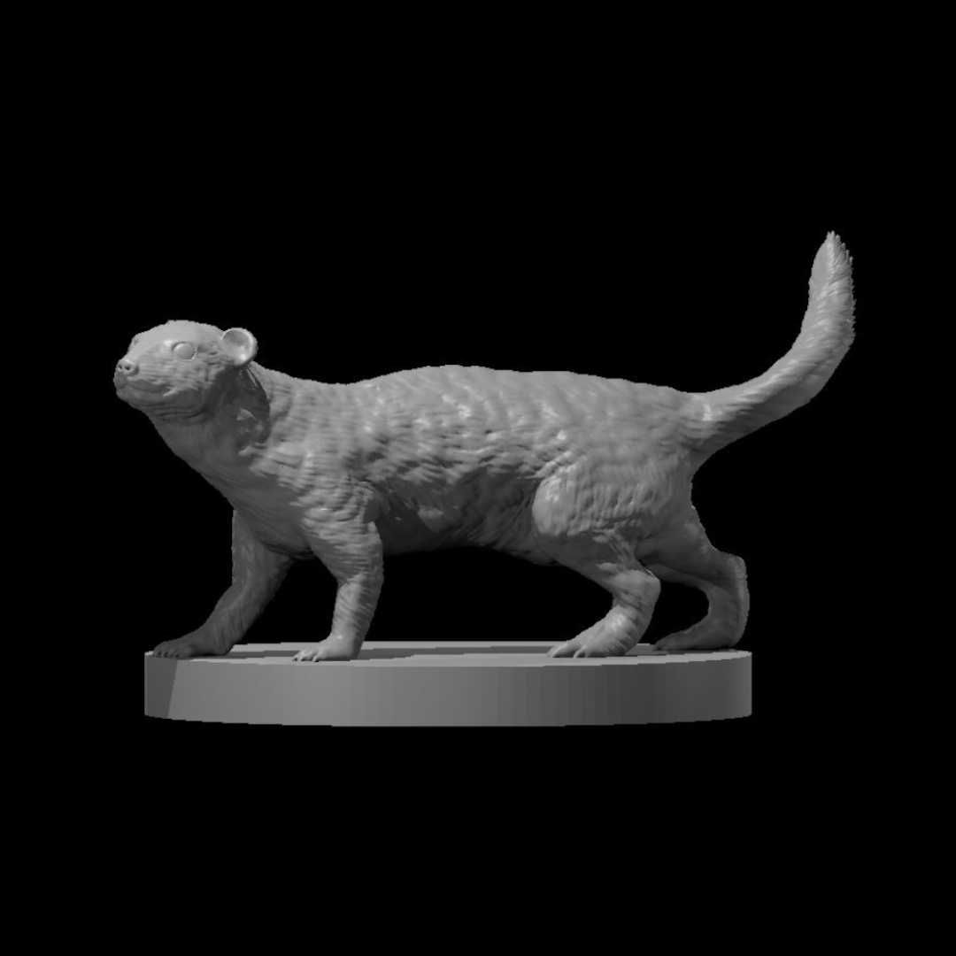 Moon Star Board Games "Giant Weasel" miniatures for Dungeons and Dragons, Pathfinder, GURPS and mor…