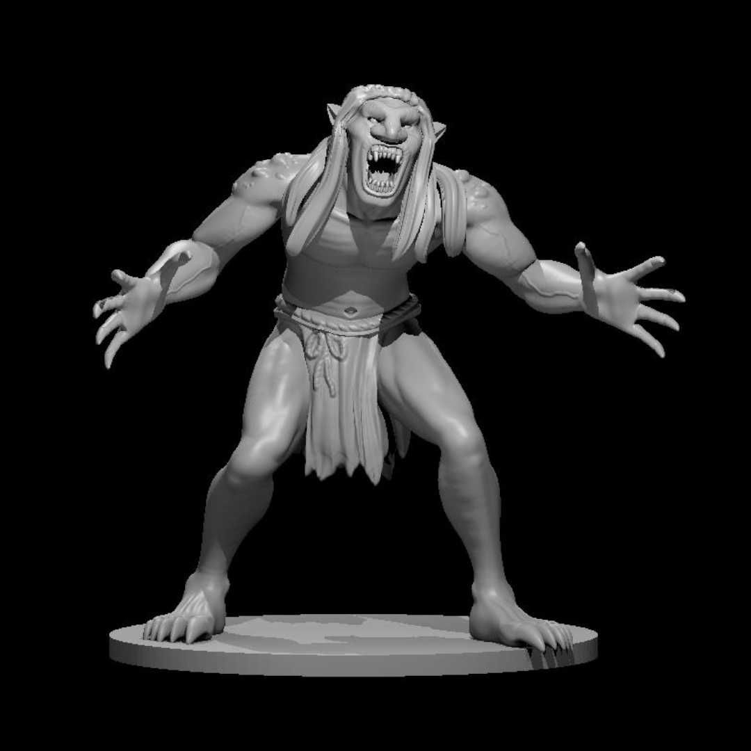 Moon Star Board Games "Troll" miniatures for Dungeons and Dragons, Pathfinder, GURPS and more!