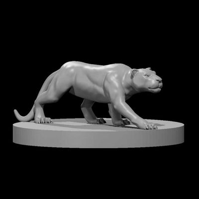 Moon Star Board Games "Panther" miniatures for Dungeons and Dragons, Pathfinder, GURPS and more!