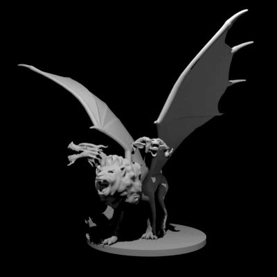 Moon Star Board Games Chimera miniatures for Dungeons and Dragons, Pathfinder, GURPS and more!