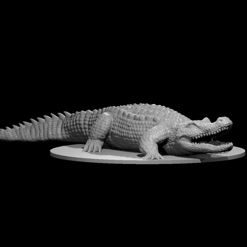 Moon Star Board Games "Crocodile" miniatures for Dungeons and Dragons, Pathfinder, GURPS and more!