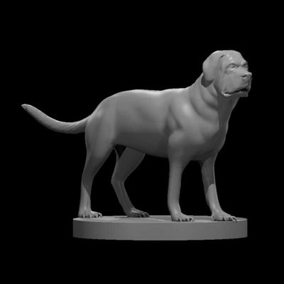 Moon Star Board Games "Mastiff" miniatures for Dungeons and Dragons, Pathfinder, GURPS and more!