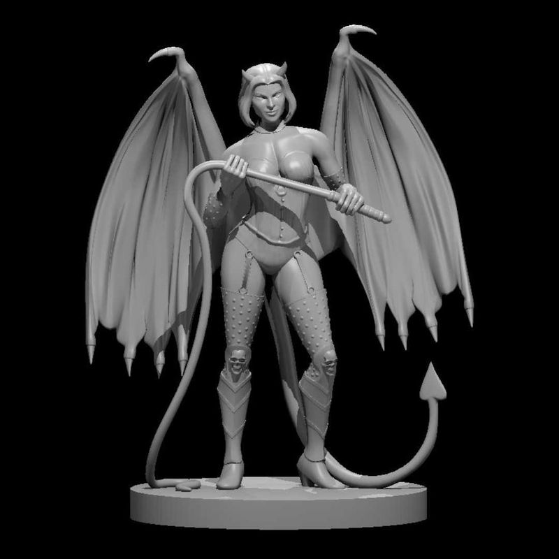 Moon Star Board Games "Succubus" miniatures for Dungeons and Dragons, Pathfinder, GURPS and more!