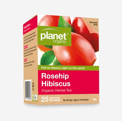 Planet Organic 25 Rosehip Hibiscus