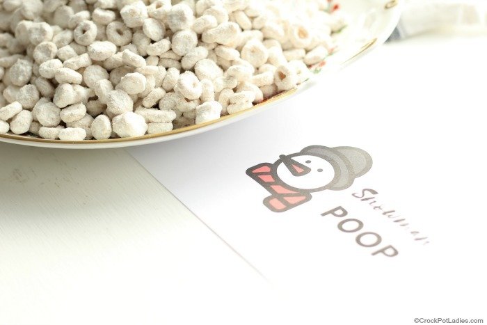 Snowman Poop Labels (Printable File)