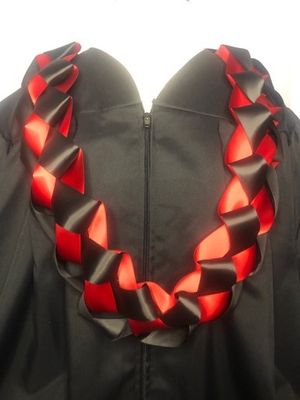 Graduation Lei thick braided ribbon