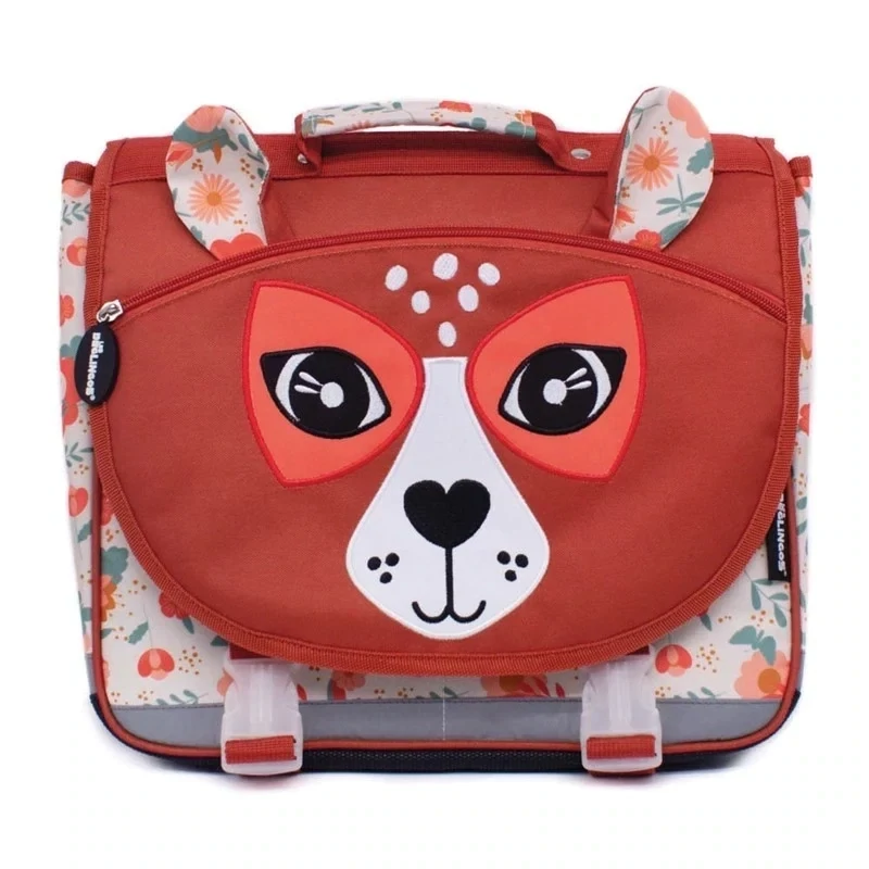 Cartable CP 35 cm Mélimélos la biche les Déglingos