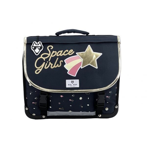 Cartable 41cm SPACE GIRL (réversible) POL FOX