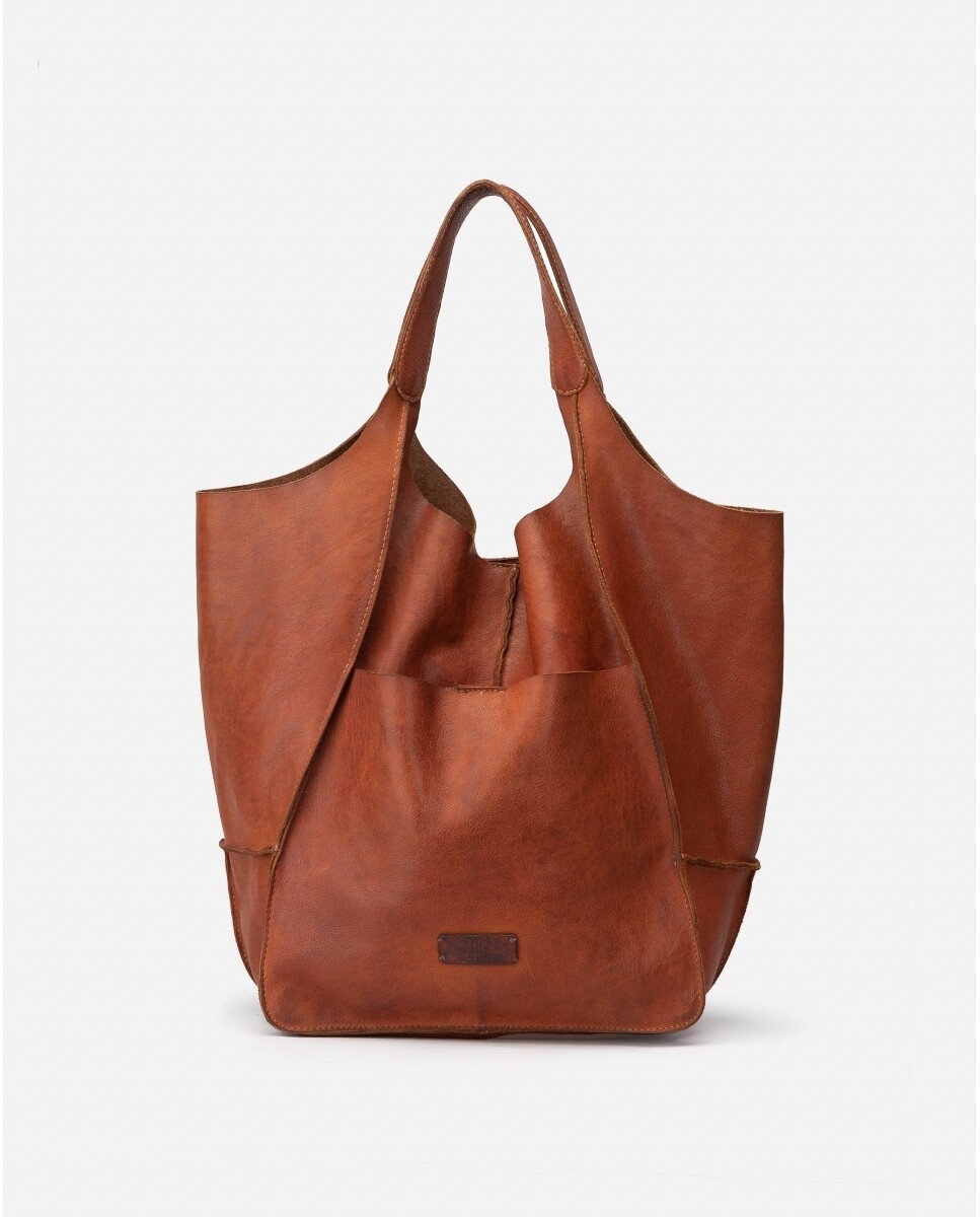 Sac shopping en cuir BIBA
