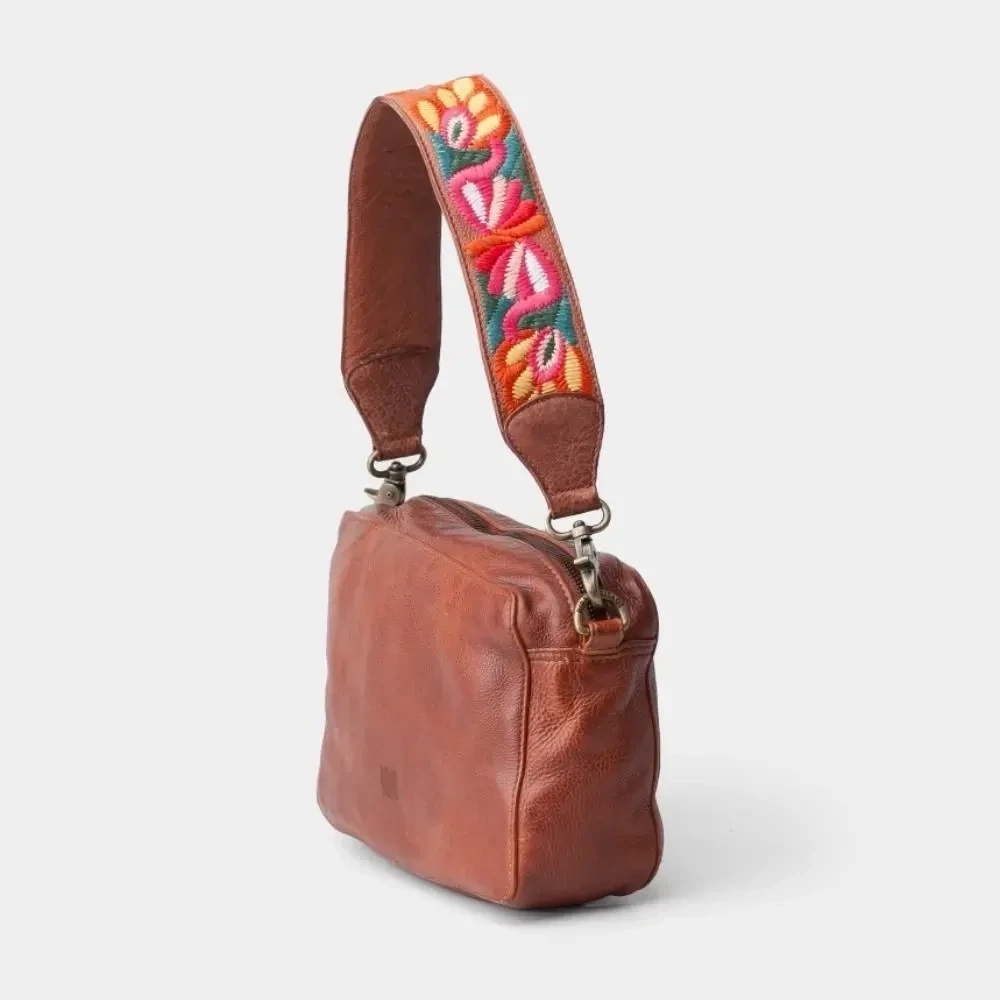 Sac avec bandoulière brodée BIBA