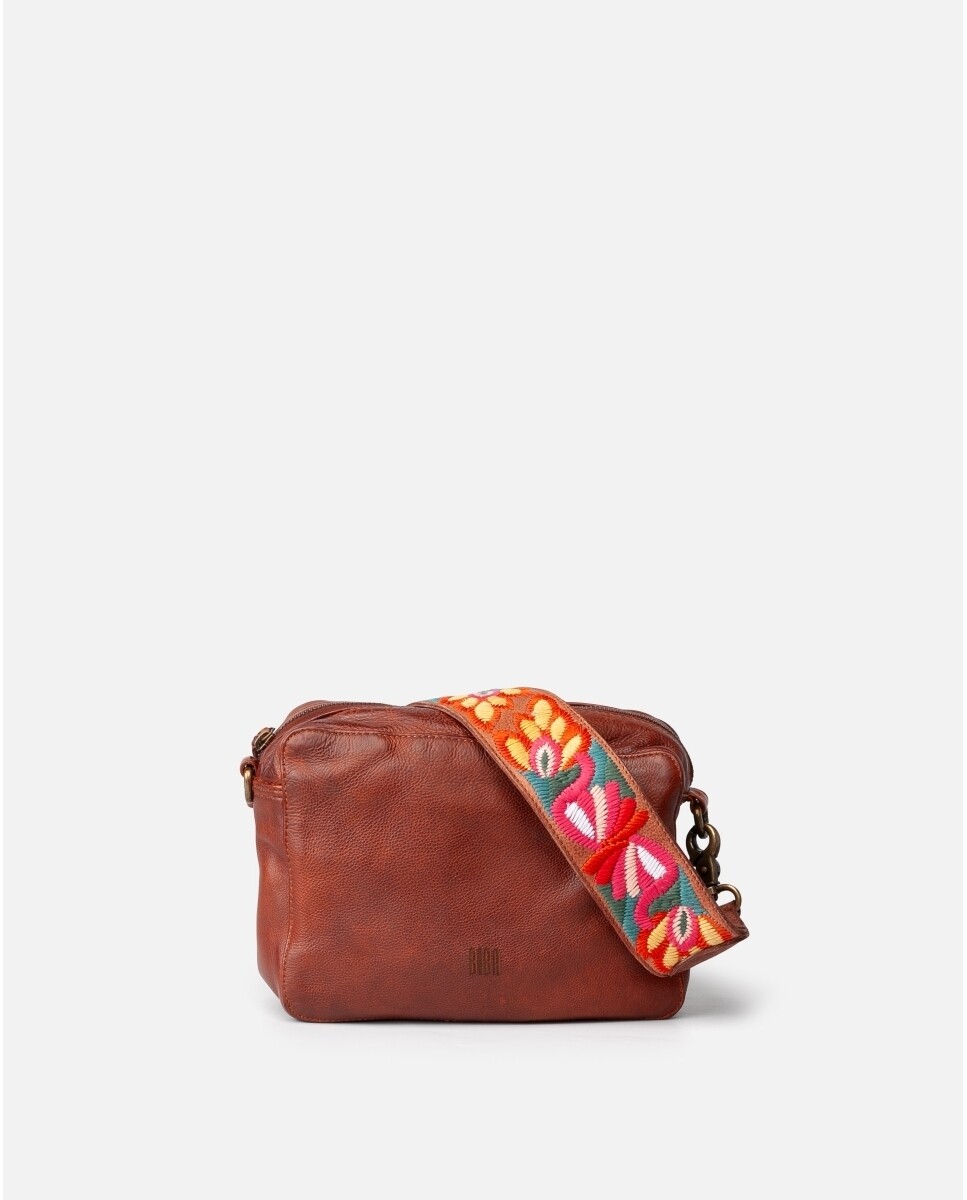 Sac avec bandoulière brodée BIBA