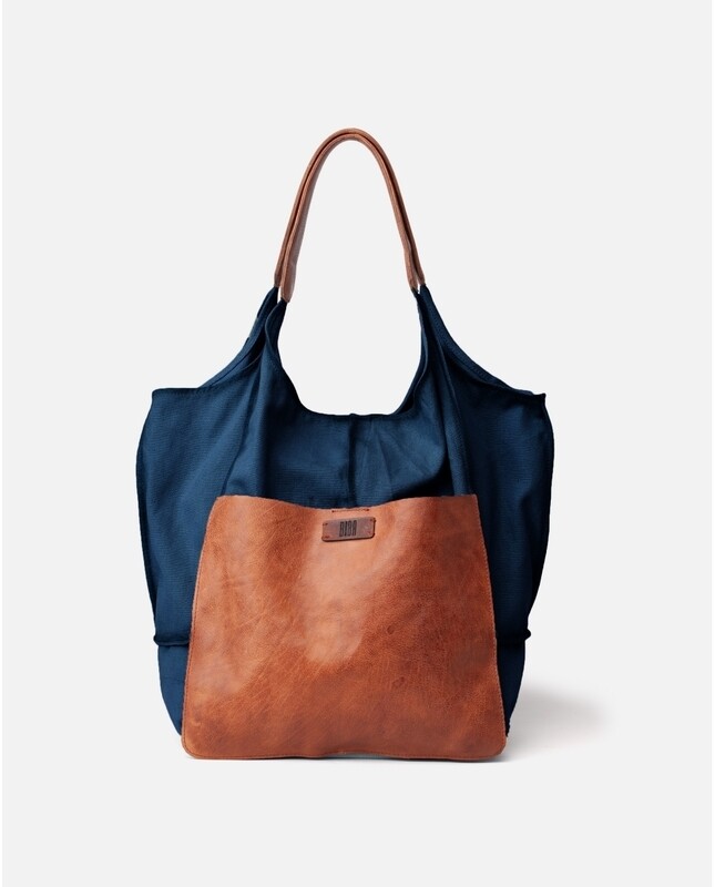 Sac shopping bleu  BIBA