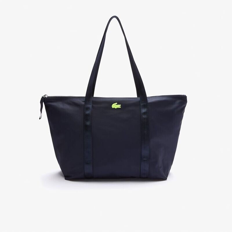 Grand sac cabas unisexe en toile LACOSTE