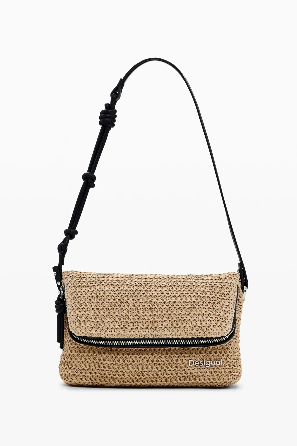Sac bandoulière raphia Desigual