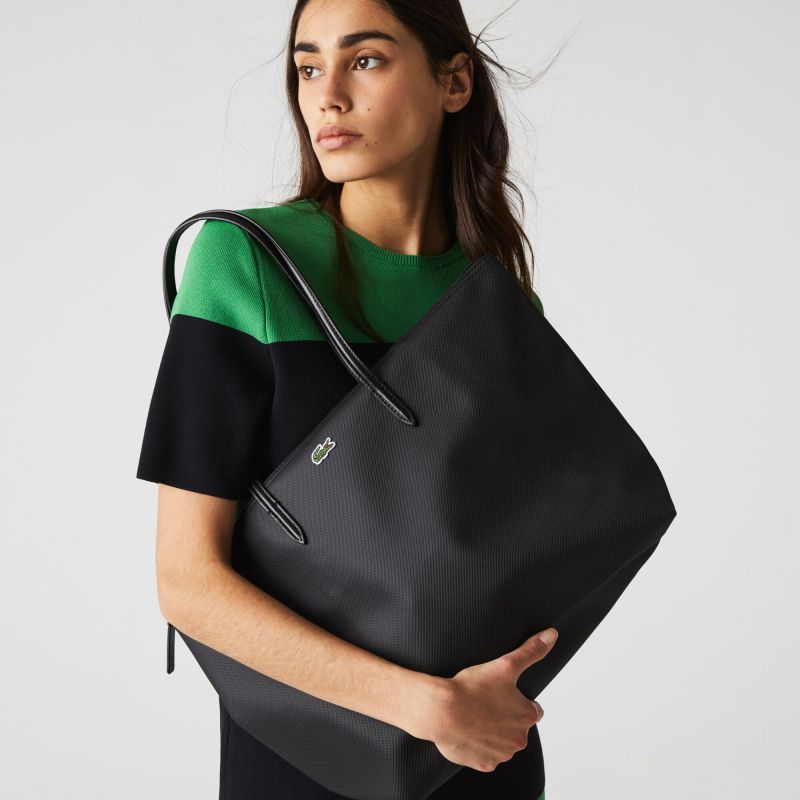 Sac cabas zippé LACOSTE