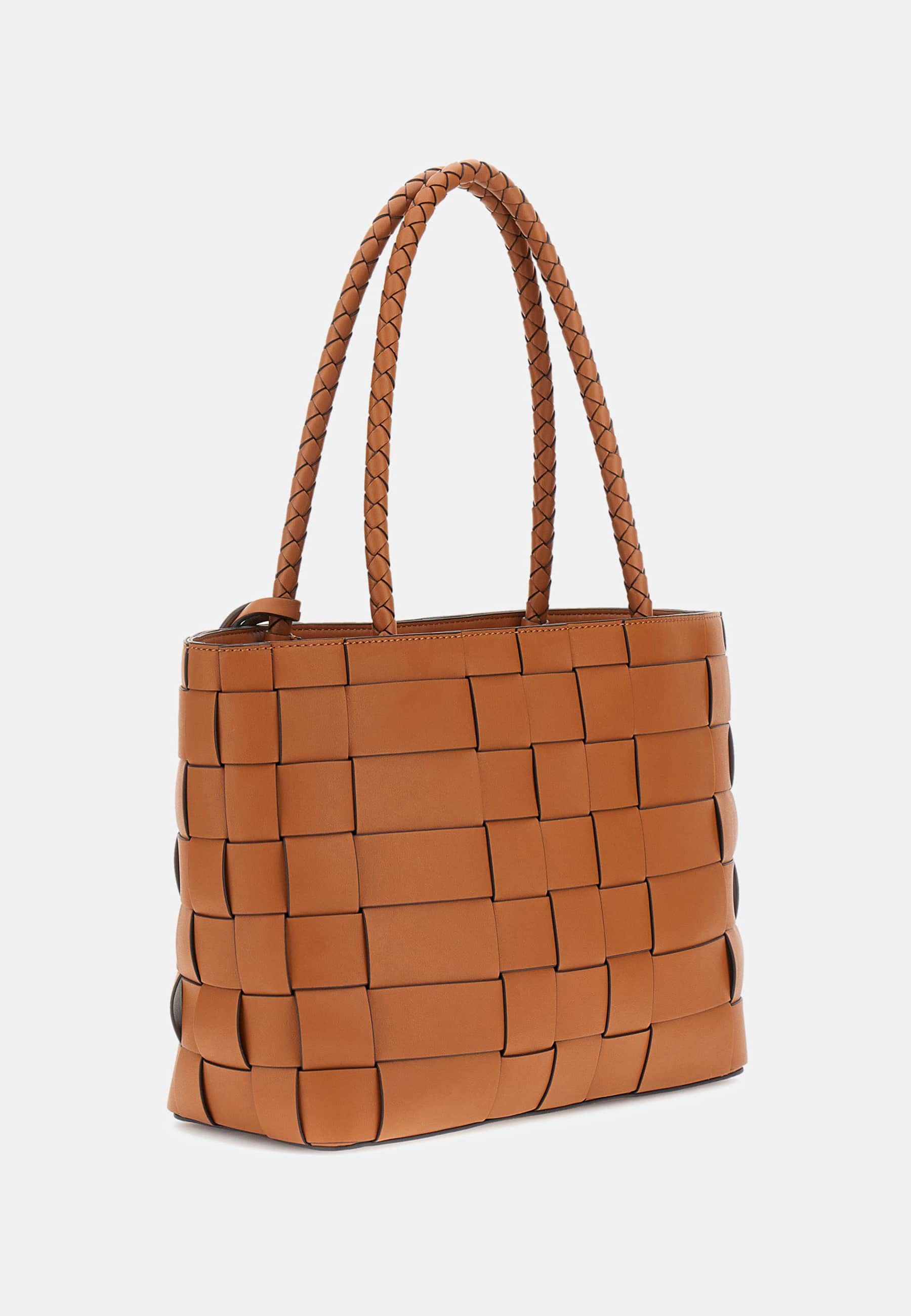 Sac cabas tressé Maylee Guess