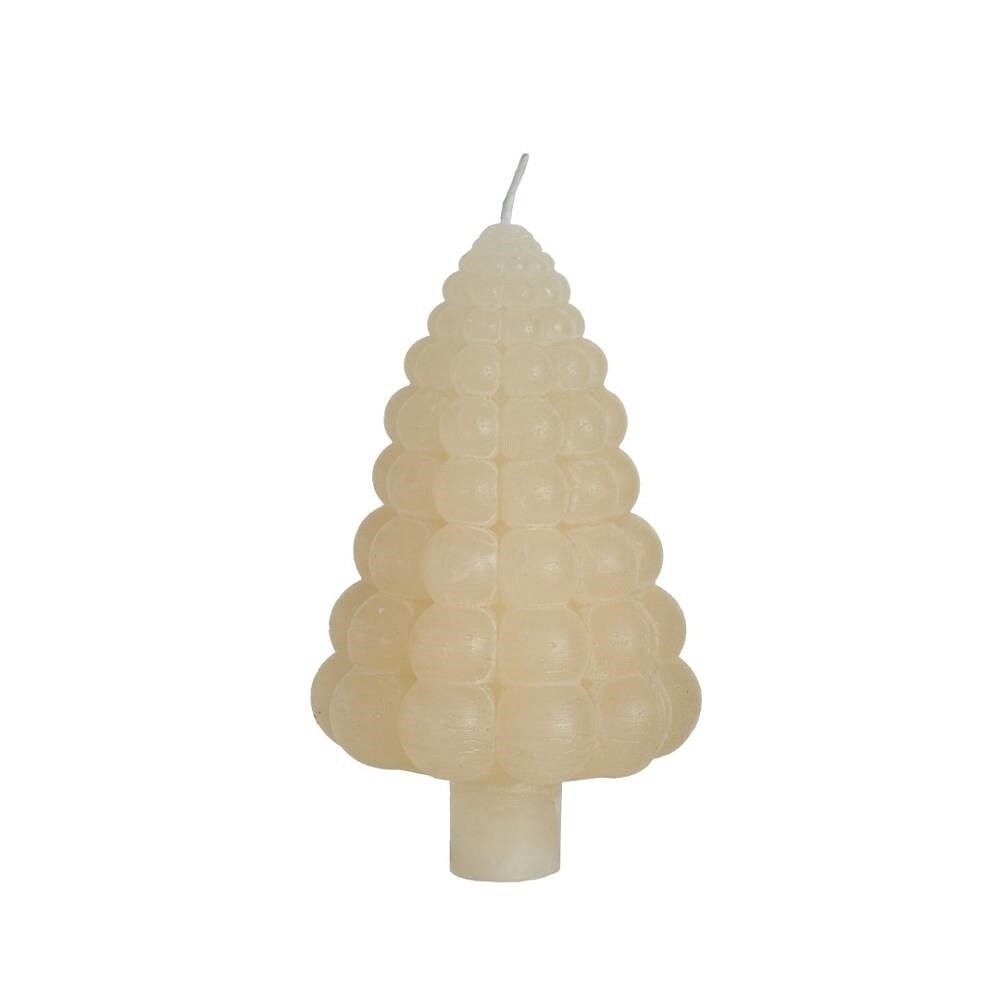Boom Bubbel Kaars Cremé