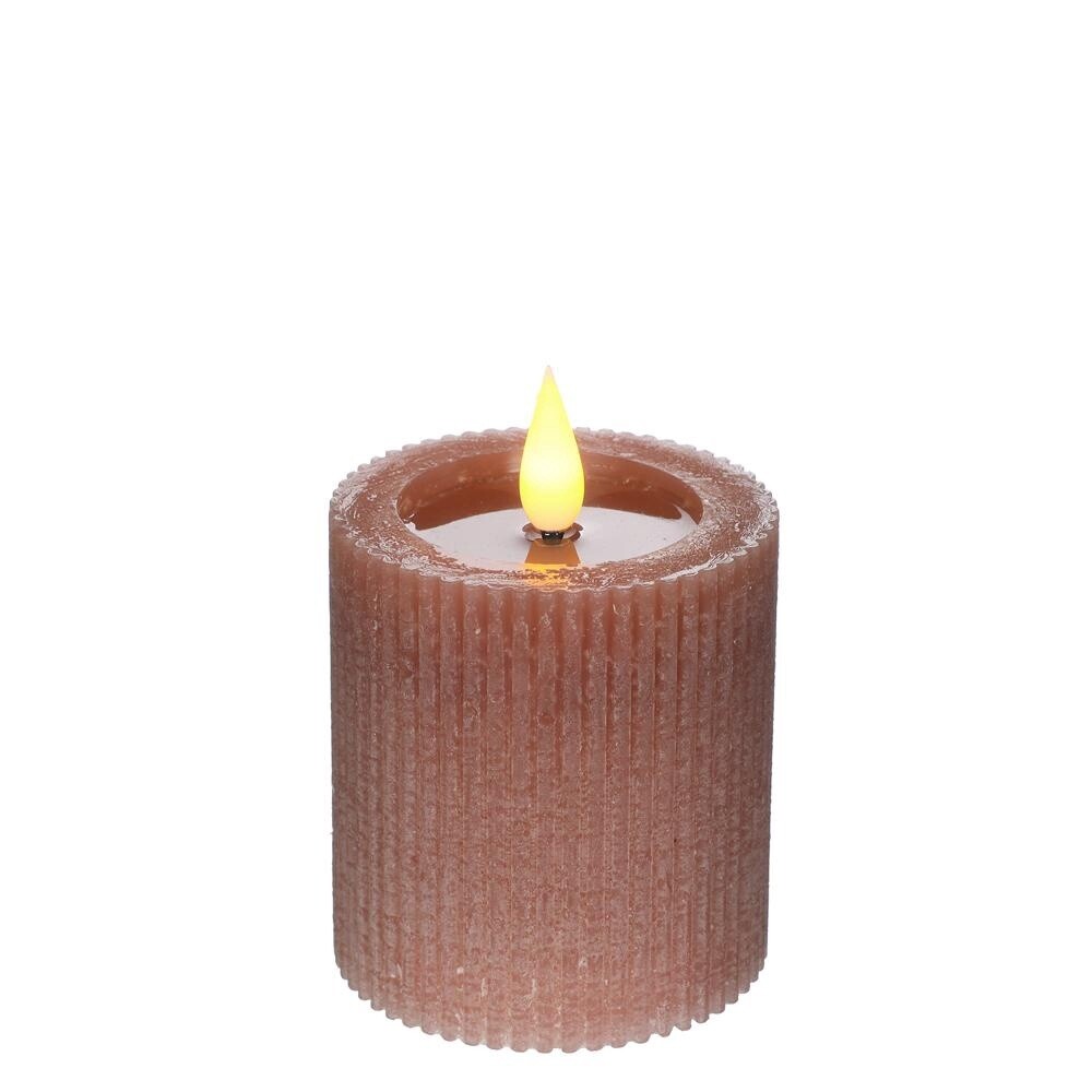 Pilaarkaars LED Mauve Klein