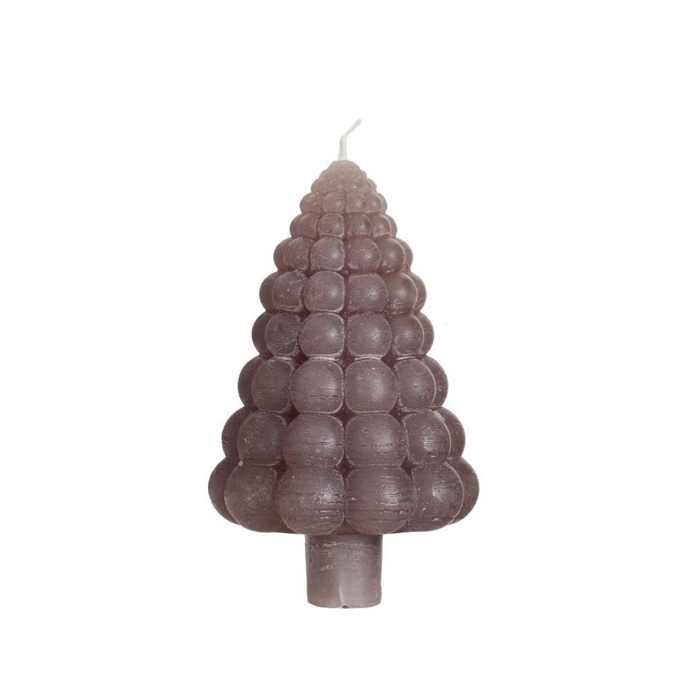 taupe boom bubble kaars