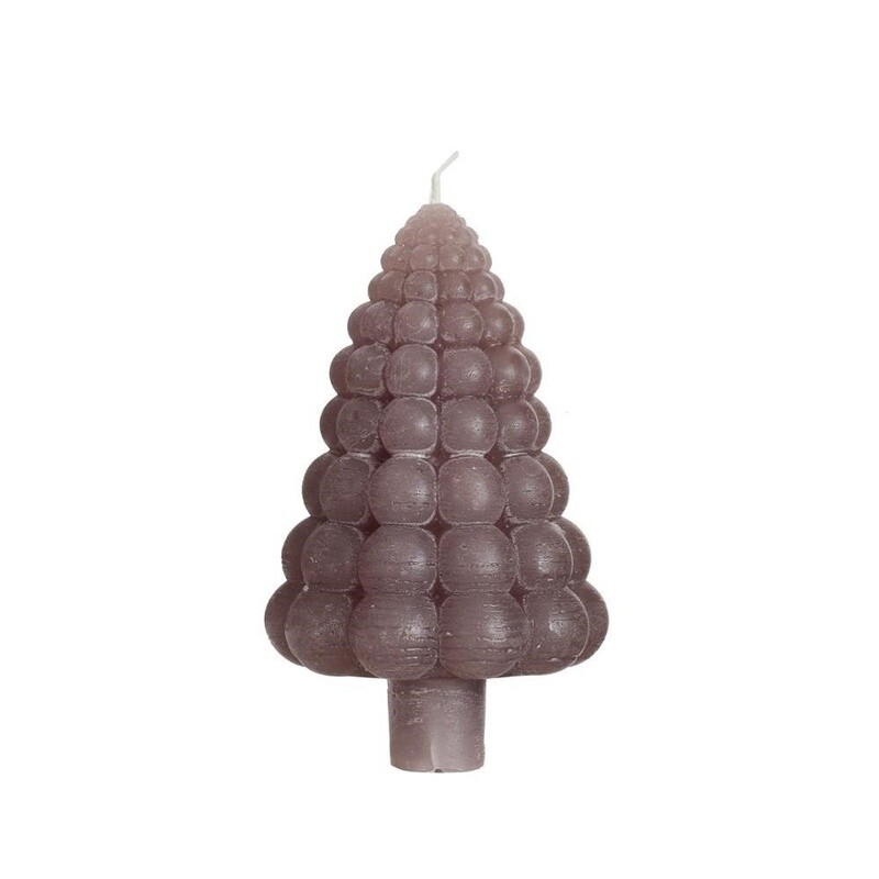 taupe boom bubble kaars