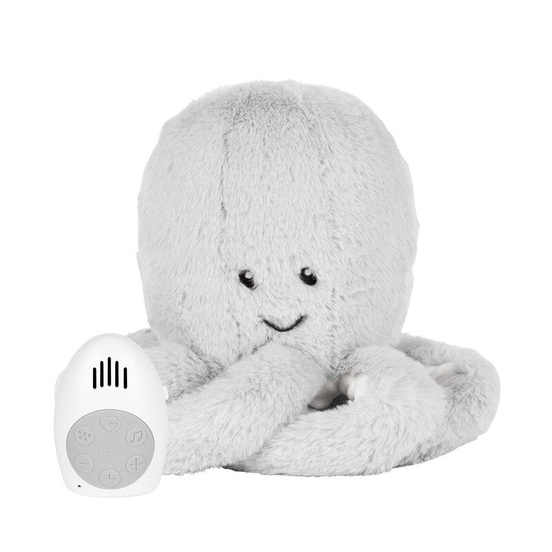Heartbeat comforter Olly grijs