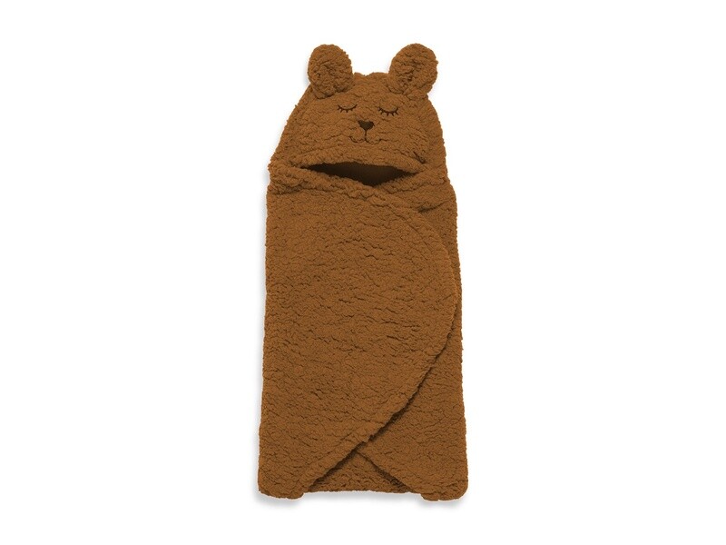 Jollein - Wikkeldeken Bunny 100x105cm - Caramel