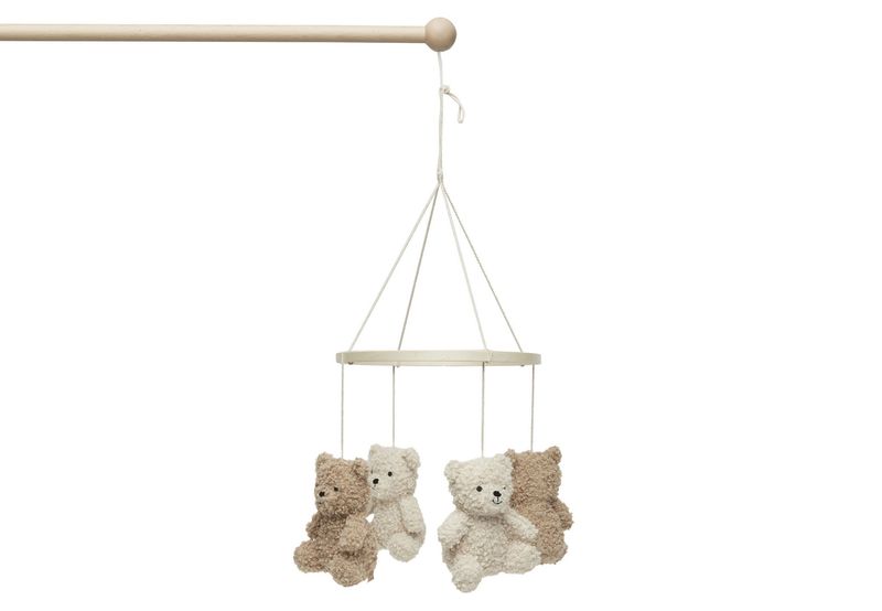 Baby Mobiel Teddy Bear Naturel/Biscuit