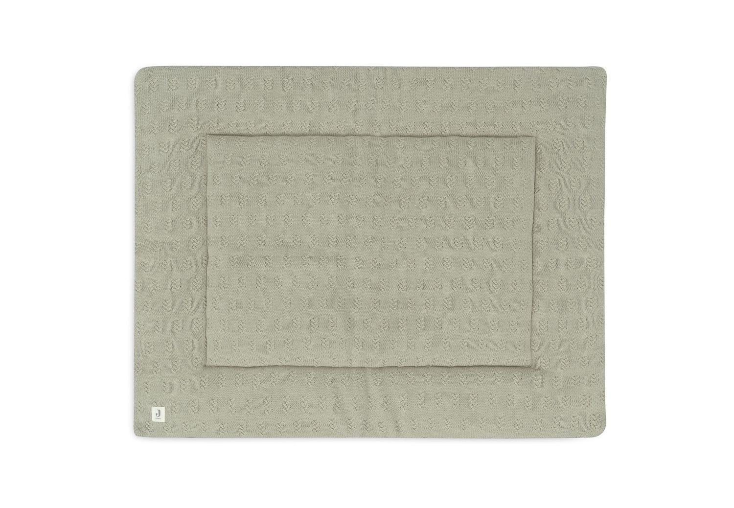 Boxkleed 75x95cm Grain Knit Olive Green