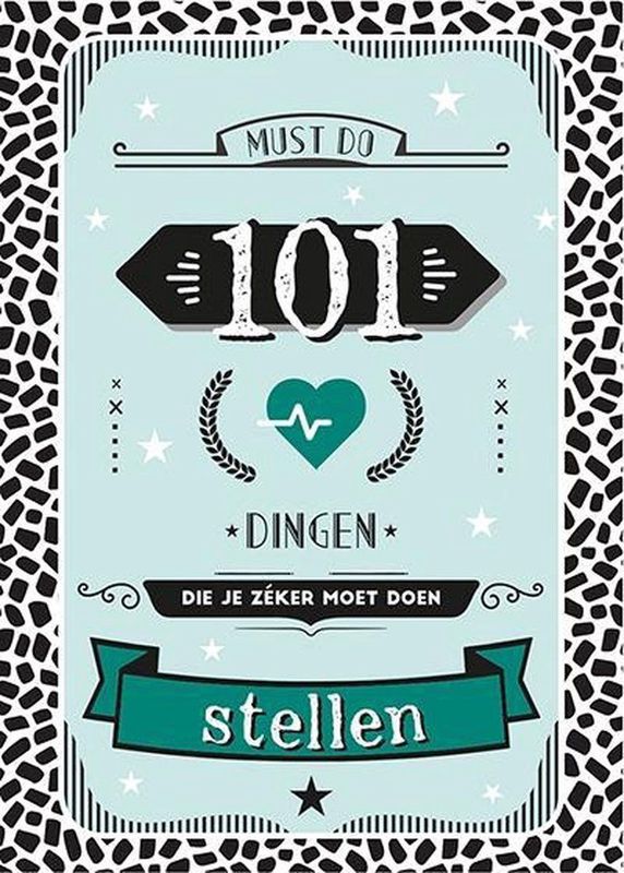 101 dingen die je... stellen