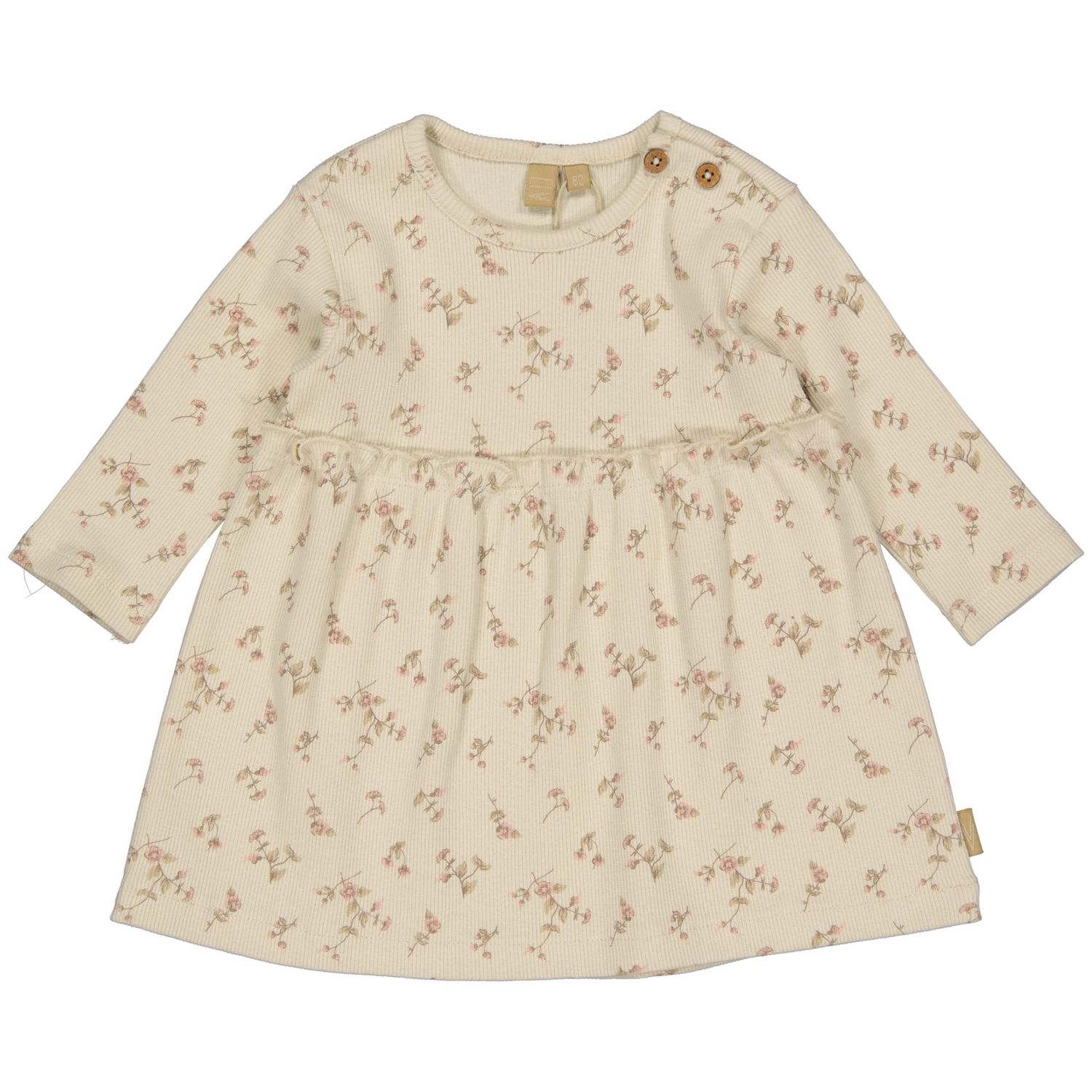 Jacklyn dress White flower, maat: 56