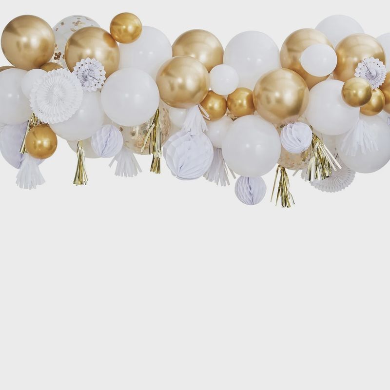 Ginger Ray - Ballonnen pakket goud compleet