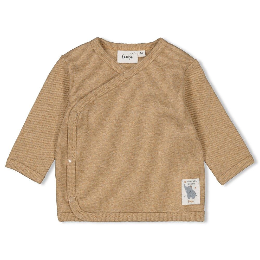Overslagshirt rib - Forever Bestie