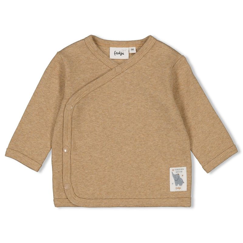 Overslagshirt rib - Forever Bestie