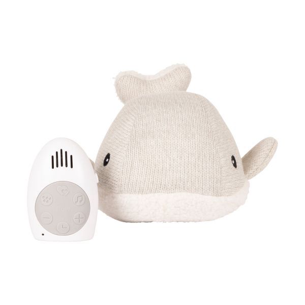Heartbeat comforter Moby grijs
