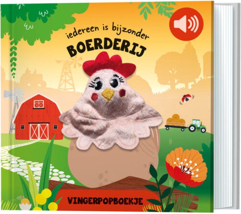 Iedereen is bijzonder boerderij vingerboekje
