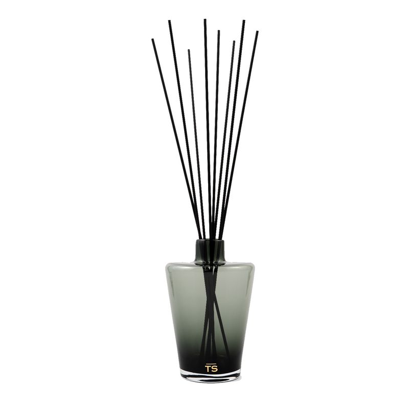 TED SPARKS - Glass Diffuser Bottle 1L &amp; Sticks  - Smoky Black