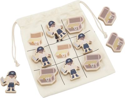 Tryco - Wooden Tic Tac Toe Pirate