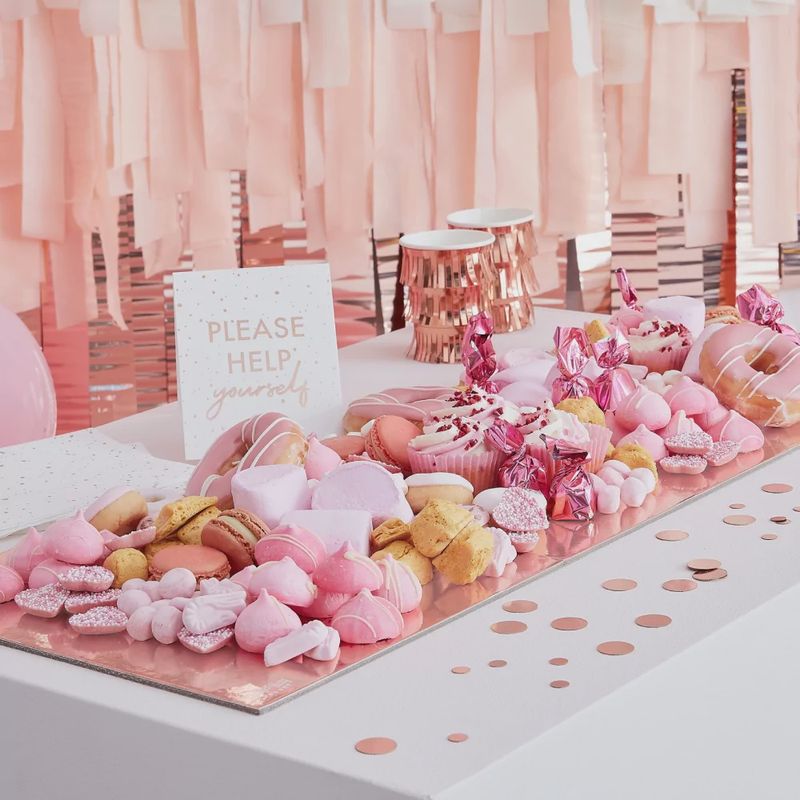 Ginger Ray - Party buffet set rose goud
