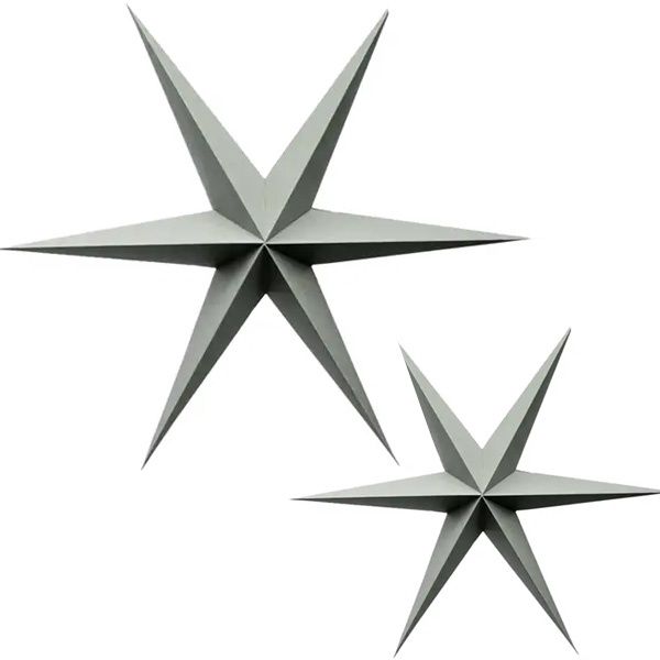 Deco stars groen