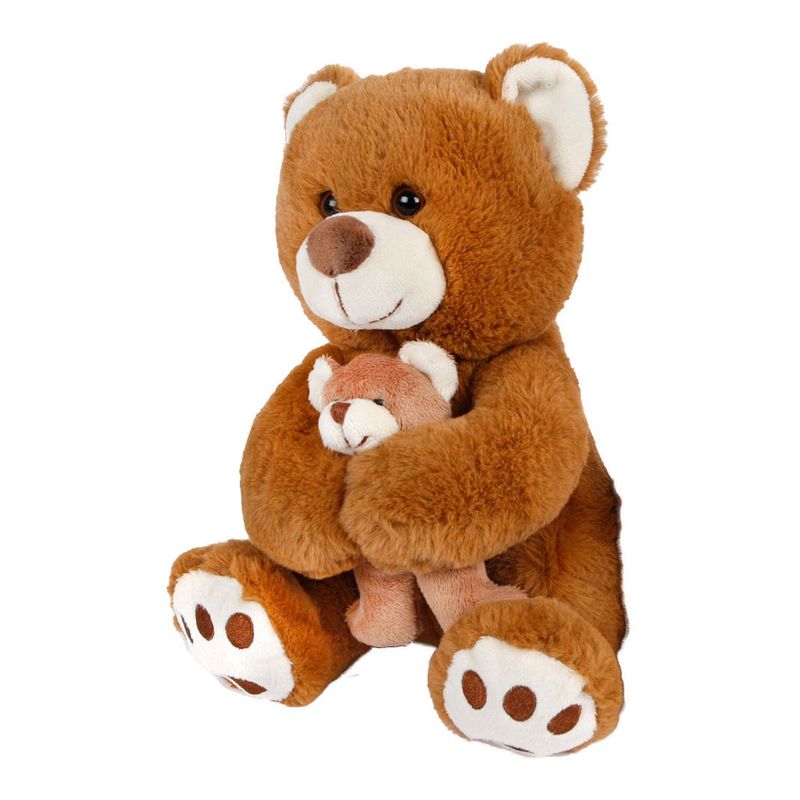 Knuffelbeer met baby