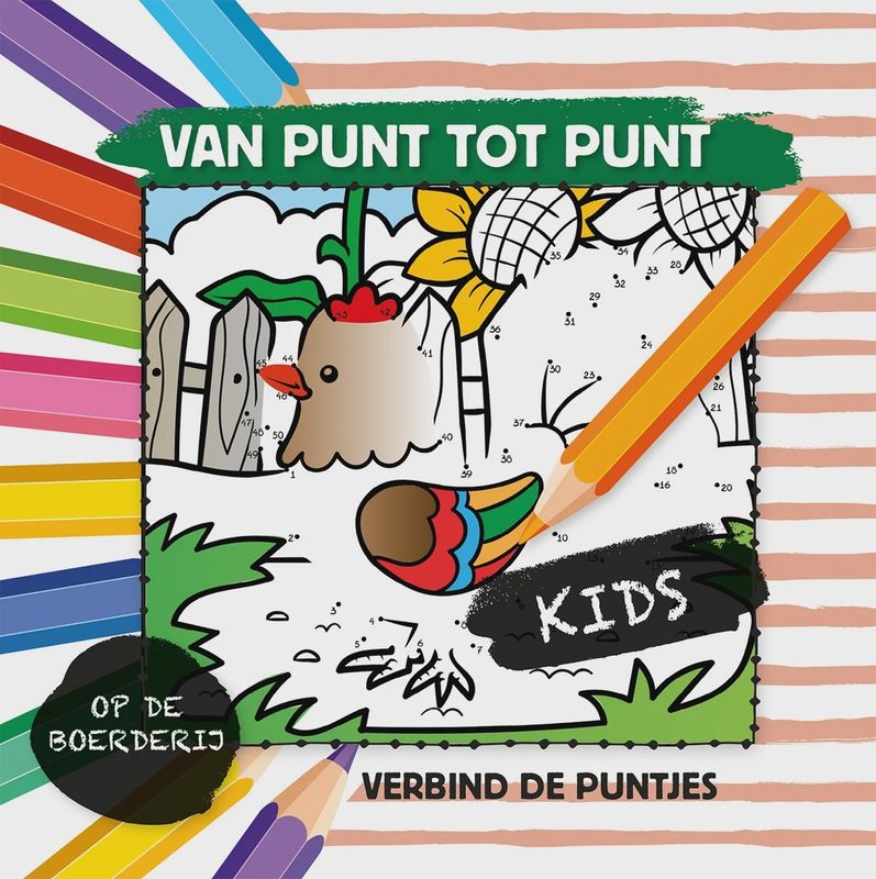 Van punt tot punt kids - op de boerderij