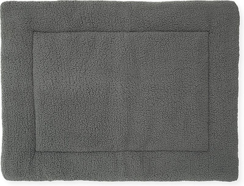 Jollein - Boxkleed Teddy 80x100cm - Storm Grey