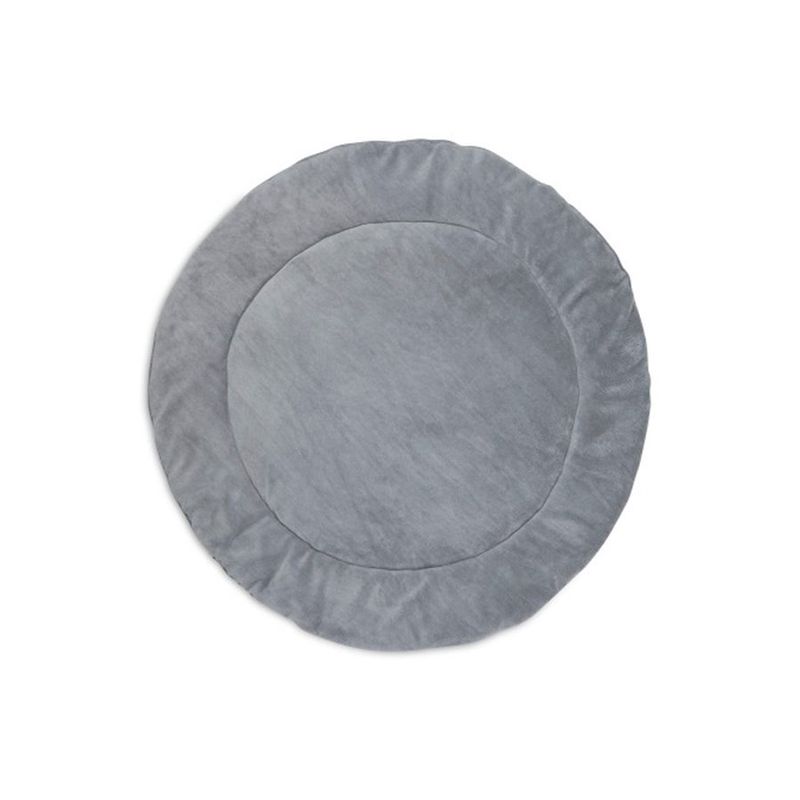 Jollein - Boxkleed Rond 95cm Basic Knit - Storm Grey