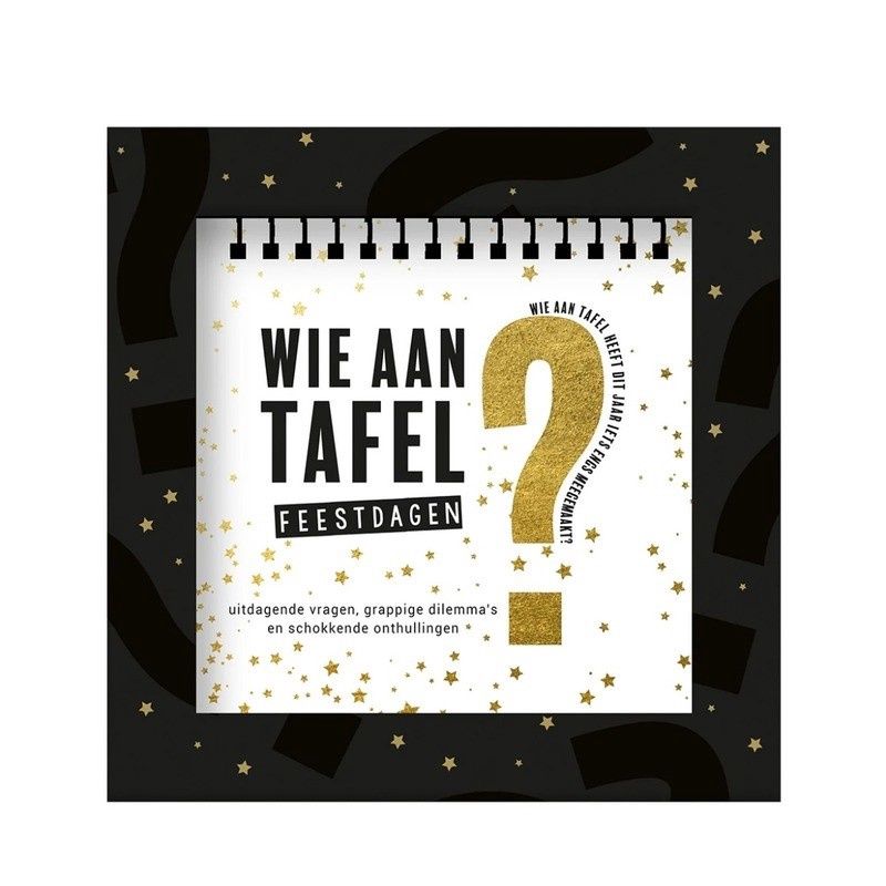 Wie aan tafel? Feestdagen